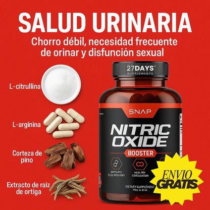 Nitric Oxide Booster | Potencia tu rendimiento al máximo.