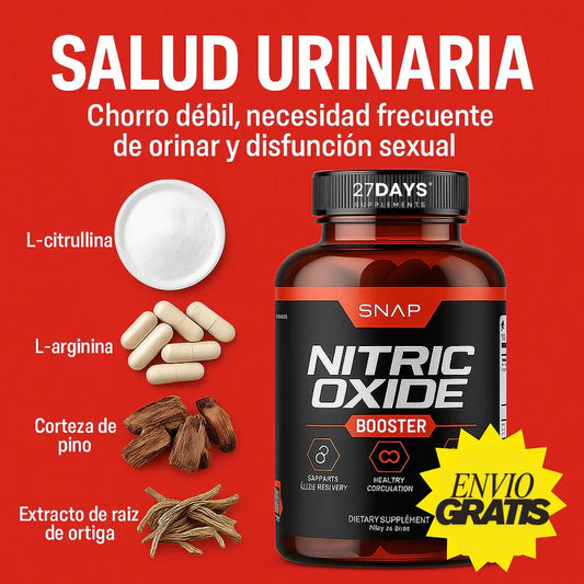 Nitric Oxide Booster | Potencia tu rendimiento al máximo.