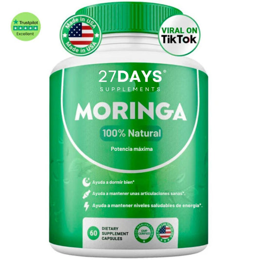 Cápsulas de Moringa 27Days