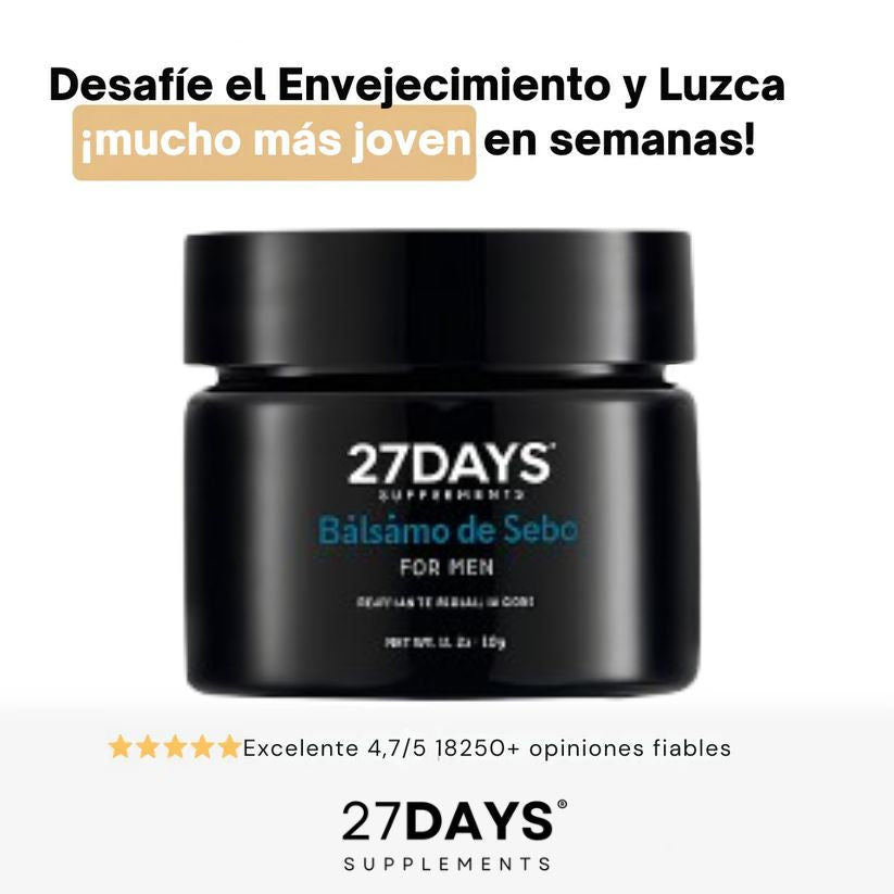 Bálsamo de Sebo Lifting + Reafirmante Facial Antiarrugas