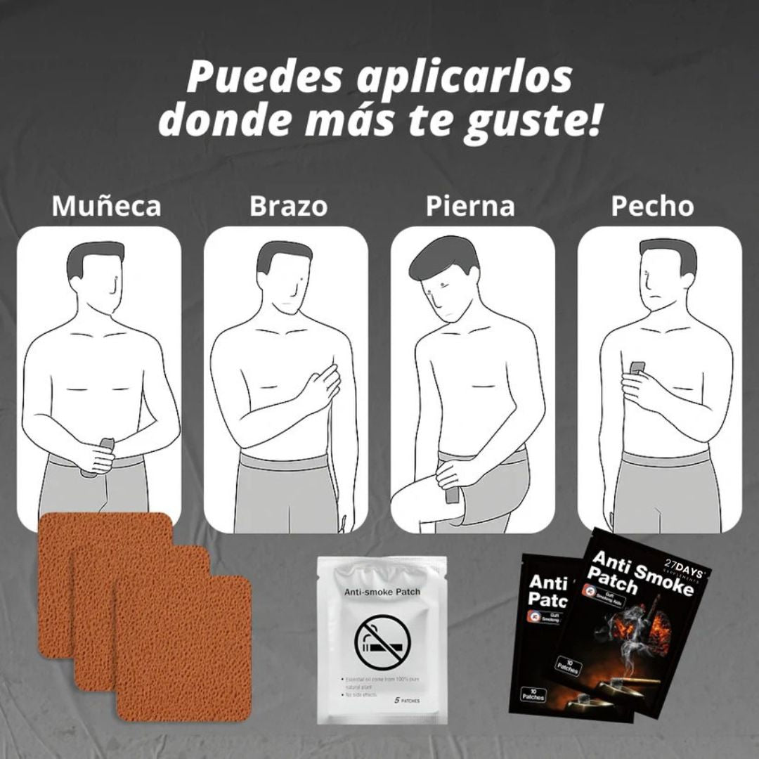 QUITX® Patch 27DaySupplements | Tu apoyo real para dejar el cigarro
