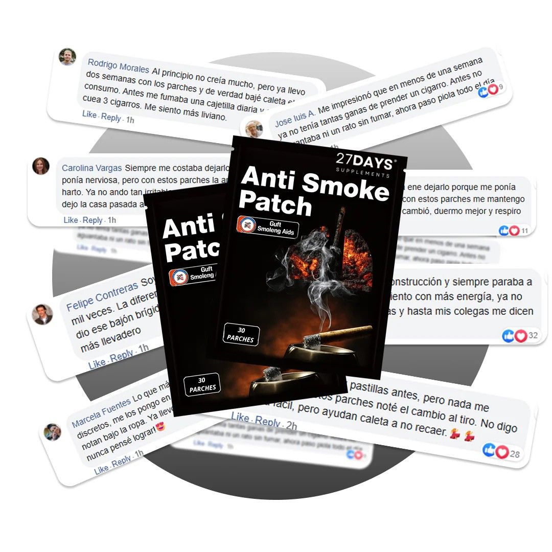QUITX® Patch 27DaySupplements | Tu apoyo real para dejar el cigarro