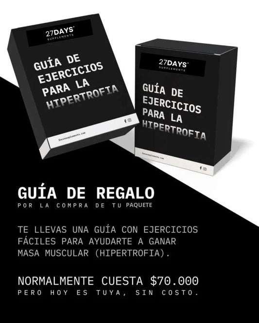 Guía de ejercicios para hipertrofia